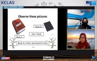 LIVE... ! Kelas Tambahan Oleh Ibu Sri Subaktini, S.Pd  - How to Compare Something or Someone - bersama RRI Pro 2 Semarang